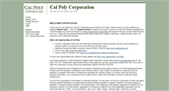 Desktop Screenshot of calpolycorporationjobs.org
